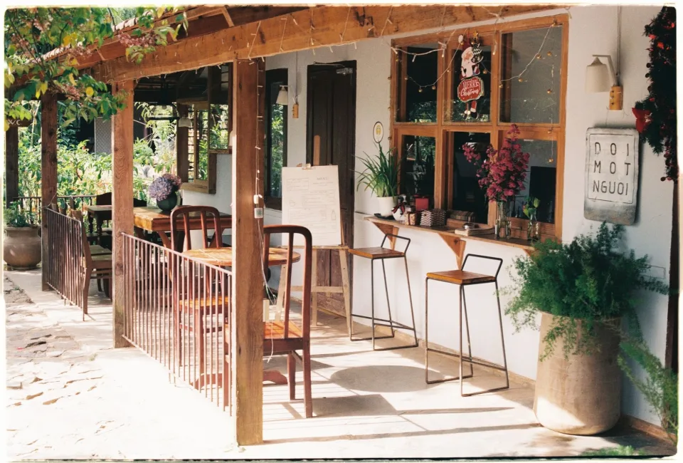 Lối vào homestay